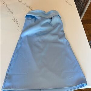 Altar’s state strapless light blue dress NEW with tags size xs